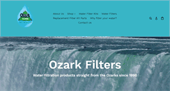 Desktop Screenshot of ozarkfilters.com